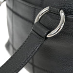 Chanel Square Stitch Bowler Bag Quilted Caviar Medium - image 6