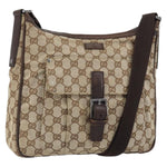 Gucci Vintage Shoulder Bag GG Canvas and Leather Small - image 14