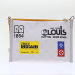 Louis Vuitton Double Flat Messenger Bag Limited Edition Logo Story Monogram Canvas and Denim - image 18