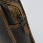 Christian Dior Vintage Honeycomb Zip Pouch Canvas and Leather - image 11