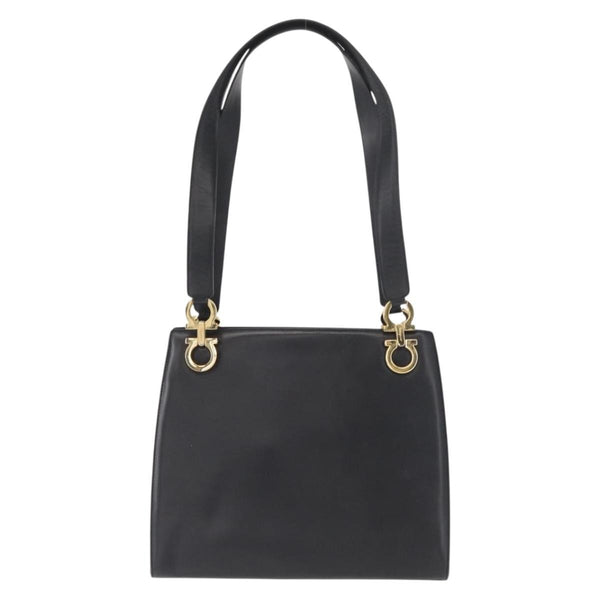 Salvatore Ferragamo Gancini Shoulder Bag Leather - image 1