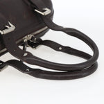 Burberry Vintage Handbag Leather - image 7