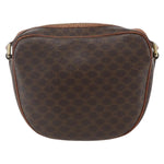 Celine Vintage Macadam Shoulder Bag Canvas and Leather - image 2