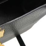 Hermes Kelly Handbag Black Ardennes with Gold Hardware 32 - image 19