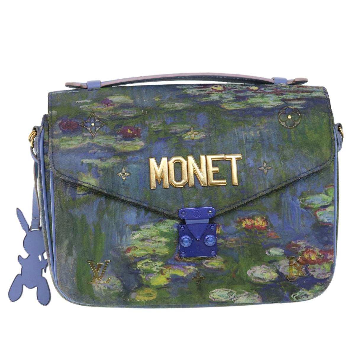 Louis Vuitton Pochette Metis Limited Edition Jeff Koons Monet Print Canvas - image 1
