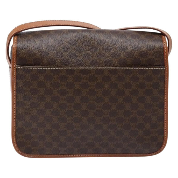 Celine Macadam Shoulder Bag PVC Leather