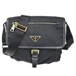 Prada Buckle Messenger Bag Tessuto Medium - image 1