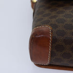 Celine Vintage Macadam Shoulder Bag Canvas and Leather - image 10