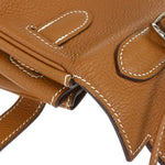 Hermes Kelly Handbag Brown Togo with Palladium Hardware 32 - image 19