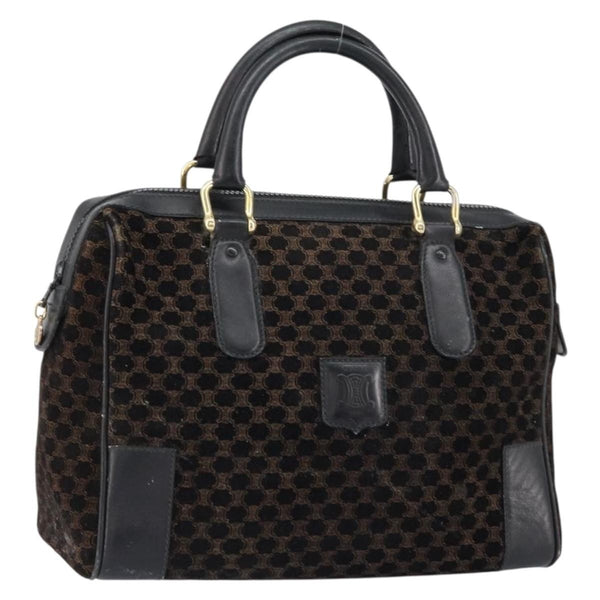 Celine Vintage Macadam Handbag C Macadam Suede - image 1
