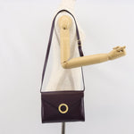 Celine Circle Logo Shoulder Bag Leather - image 14