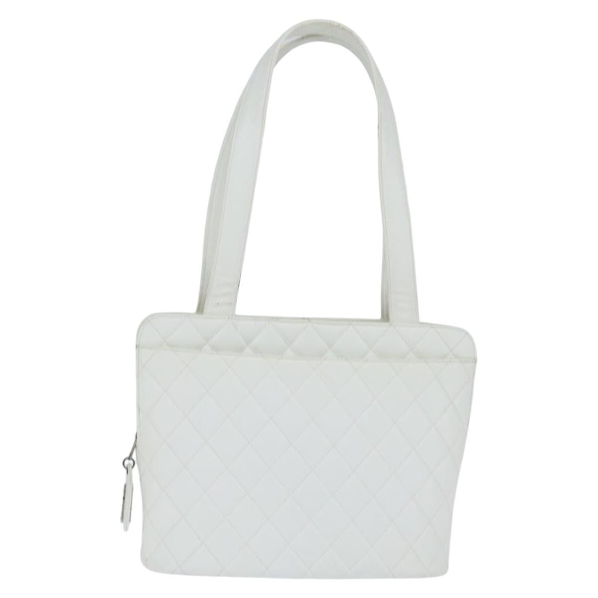 Chanel Vintage CC Zip Around Bowler Bag Quilted Caviar Medium - image 1