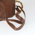 Gucci Vintage Bamboo Backpack Leather - image 8