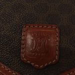 Celine Vintage Macadam Shoulder Bag Canvas and Leather - image 20