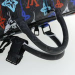 Louis Vuitton Keepall Bandouliere Bag Graffiti Monogram Eclipse Canvas 50 - image 7