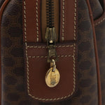 Celine Vintage Macadam Handbag Canvas and Leather - image 13