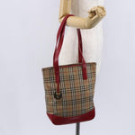 Burberry Nova Check Tote canvas check pattern Small - image 13