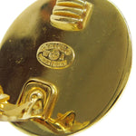 Chanel Round CC Turnlock Clip-On Earrings Metal - image 3