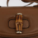Gucci New Bamboo 1921 Top Handle Bag Leather Medium - image 16
