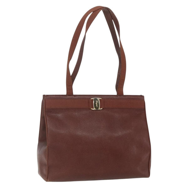 Salvatore Ferragamo Vala Shoulder Bag Leather - image 1