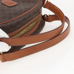 Celine Vintage Macadam Handbag Canvas and Leather - image 8