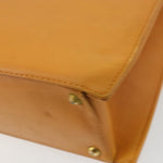 Chanel Vintage Logo Tote Leather Small - image 12