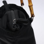 Gucci Vintage Bamboo Handle Tote Nylon - image 17