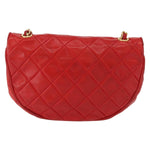 Chanel Camellia Rounded Clutch Satin and Leather - image 2