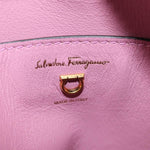 Salvatore Ferragamo Gancini Shoulder Bag Leather - image 18