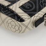 Chanel Logo Camera Case Clutch Printed Coated Canvas - image 11