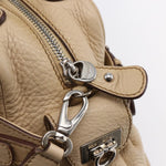 Salvatore Ferragamo Gancini handbag Leather - image 12