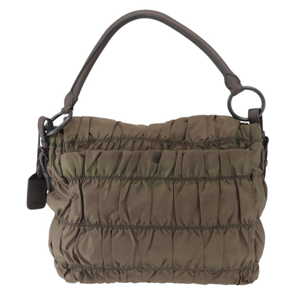 Prada Gaufre Convertible Hobo Tessuto Large