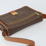 Celine Vintage Macadam Shoulder Bag Canvas and Leather - image 16