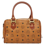 MCM Visetos Handbag Canvas and Leather - image 2