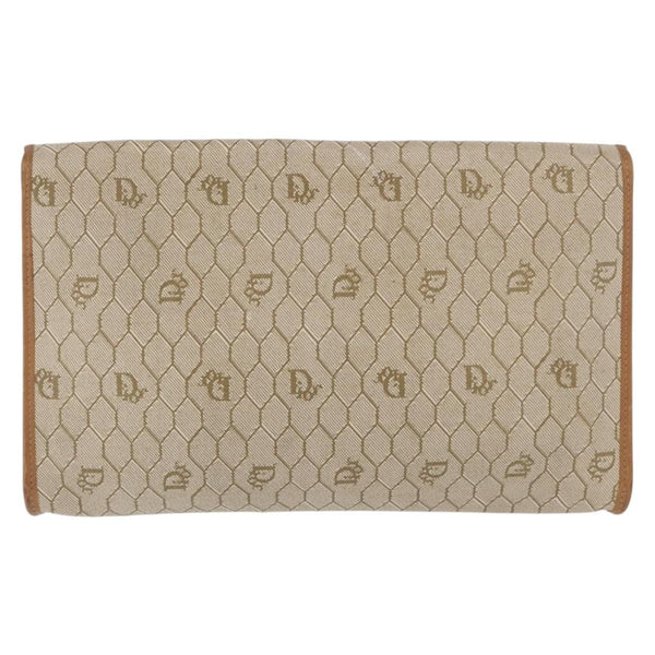 Christian Dior Vintage Honeycomb chain Canvas