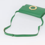 Celine Circle Logo Shoulder Bag Leather - image 7