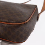 Celine Vintage Macadam Shoulder Bag Canvas and Leather - image 11