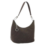 Bvlgari Logomania Shoulder Bag Canvas with Leather - image 18