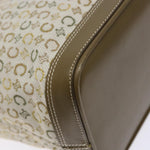 Celine Vintage Macadam Shoulder Bag Canvas Small - image 13