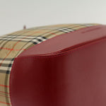 Burberry Nova Check Tote Nylon and Leather - image 7