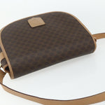 Celine Vintage Macadam Shoulder Bag Canvas and Leather - image 15