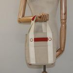Chanel Chocolate Bar Coco Mark handbag Canvas - image 15