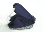 Christian Dior Saddle Zip Pouch Diorissimo Canvas - image 5