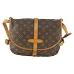 Louis Vuitton Saumur Handbag Monogram Canvas - image 2