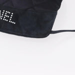 Chanel Vintage Drawstring Backpack Quilted Satin with Suede Medium - image 9