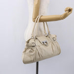 Salvatore Ferragamo Gancini handbag Leather - image 13