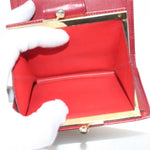 Celine Circle Logo Compact Wallet Leather - image 5