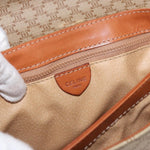 Celine Vintage Macadam Shoulder Bag Canvas and Leather - image 6