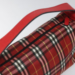 Burberry Nova Check Handbag Leather and Nylon - image 14