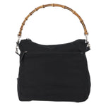 Gucci Vintage Bamboo Shoulder Bag Nylon - image 2
